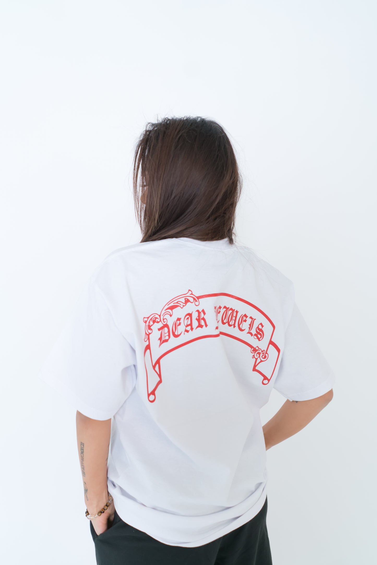 College Tee -White